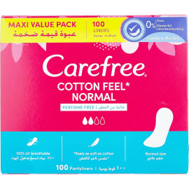 Carefree Cotton Feel Normal - Ped 100 Adet - Carefree