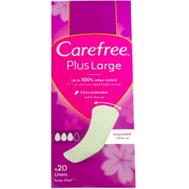 Carefree Plus Large - Günlük Ped 20 Adet - Carefree