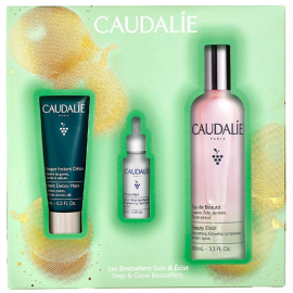 Caudalie Beauty Elixir Cilt Bakım Seti - Arındırıcı ve Işıltı Verisi Üçlü Set - Caudalie