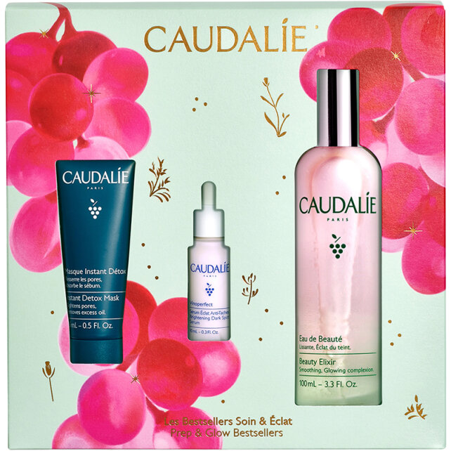 Caudalie Beauty Elixir - Işıltı Veren Bakım Üçlüsü Bakım Seti - 1