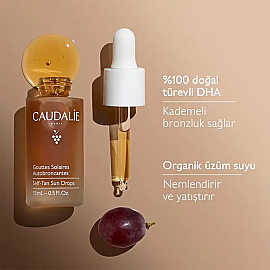 Caudalie Gouttes Solaires Autobronzantes Self Tan Sun Drops - Güneşsiz Bronzlaştırıcı Damla 15ml - 4