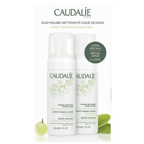 Caudalie Instant Foaming Cleanser - Yüz Temizleme Köpüğü 2x150ml Caudalie Instant Foaming Cleanser - Yüz Temizleme Köpüğü 2x150ml