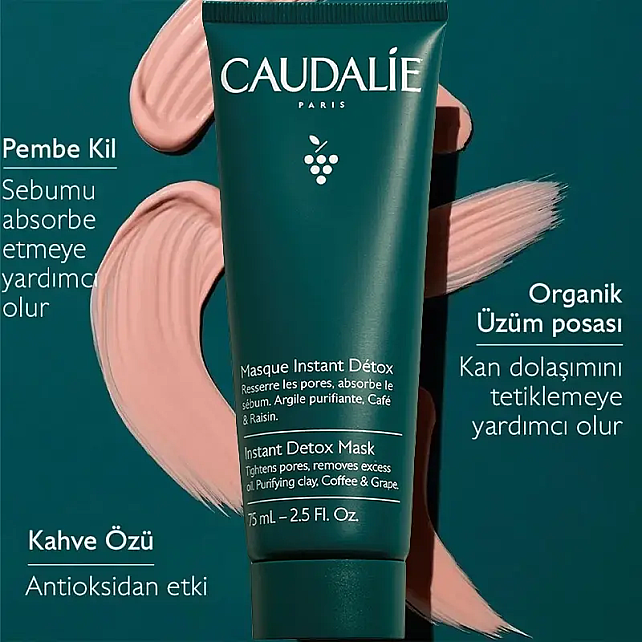 Caudalie Instant Detox Mask - Detox Maskesi 75ml - 2