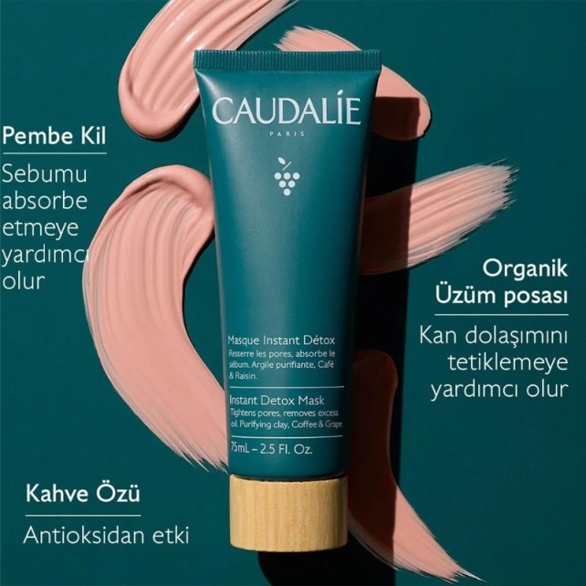 Caudalie Instant Detox Mask - Detox Maskesi 75ml - 2