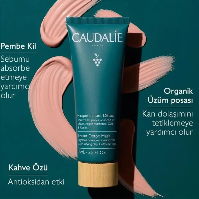 Caudalie Instant Detox Mask - Detox Maskesi 75ml - 2