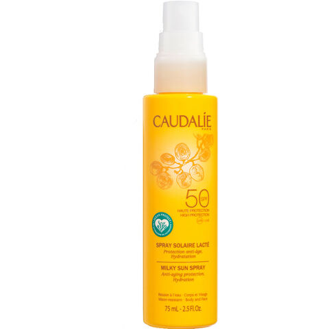 Caudalie Milky Sun Spray SPF 50 - Yaşlanma Karşıtı Güneş Koruyucu Sprey 75ml Caudalie Milky Sun Spray SPF 50 - Yaşlanma Karşıtı Güneş Koruyucu Sprey 75ml