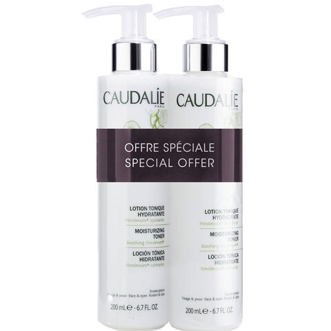 Caudalie Moisturizing Toner Duo - Nemlendirici Tonik 2x 200ml Caudalie Moisturizing Toner Duo - Nemlendirici Tonik 2x 200ml