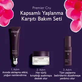 Caudalie Premier Cru - Yaşlanma Karşıtı Bakım Seti - 3