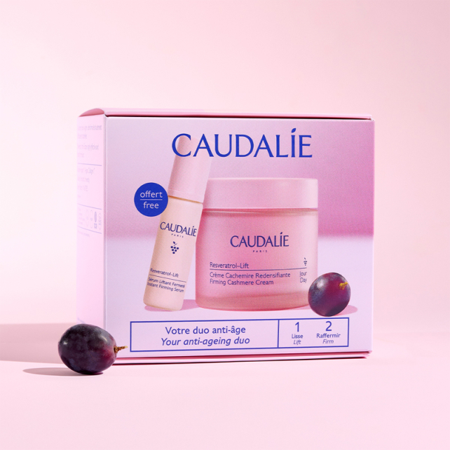 Caudalie Resveratrol Lift Cashmere - Yaşlanma Karşıtı Bakım Seti - 5