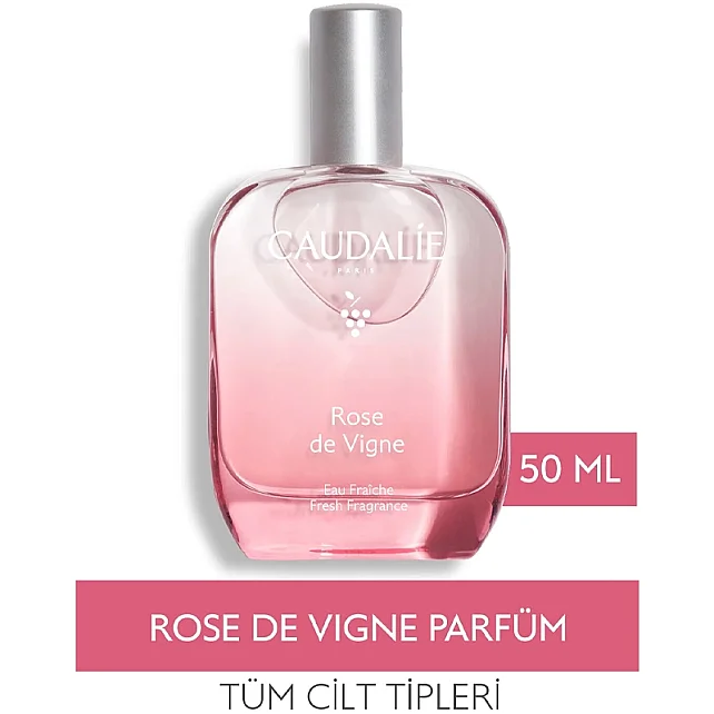 Caudalie Rose de Vigne Gül Aromalı Kadın Parfümü 50ml - 7