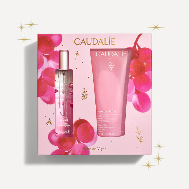Caudalie Rose de Vignes - Parfüm ve Duş Jeli Set - 2