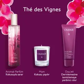 Caudalie The Des Vignes - Zencefil ve Yasemin Aromalı Kadın Parfüm Seti - 3