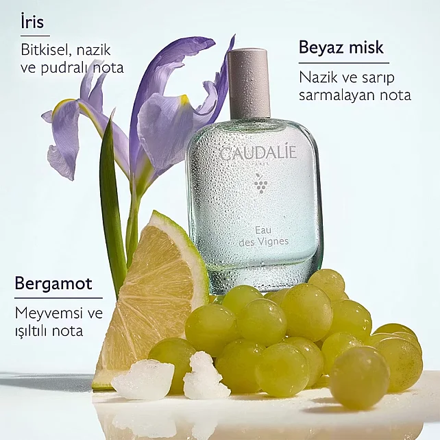 Caudalie Vignes Fresh - Bergamot Aromalı Kadın Parfümü 50ml - 2