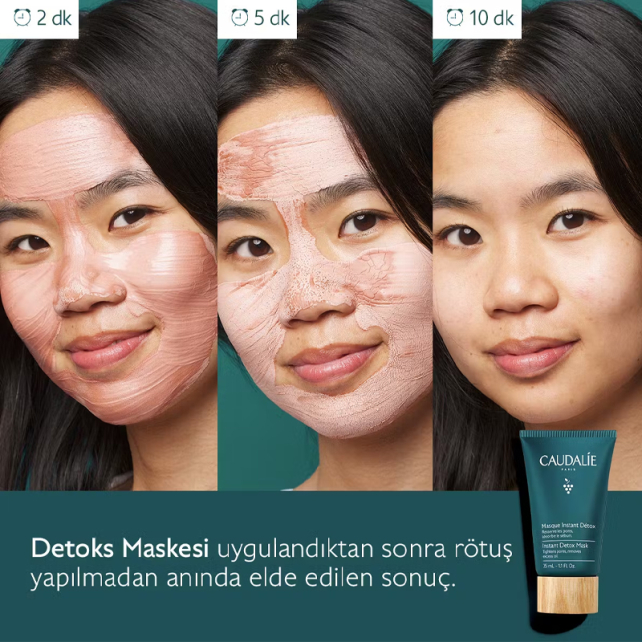 Caudalie Vinergetic C+ Instant Detox Mask - Detoks Cilt Bakım Maskesi 35ml - 11