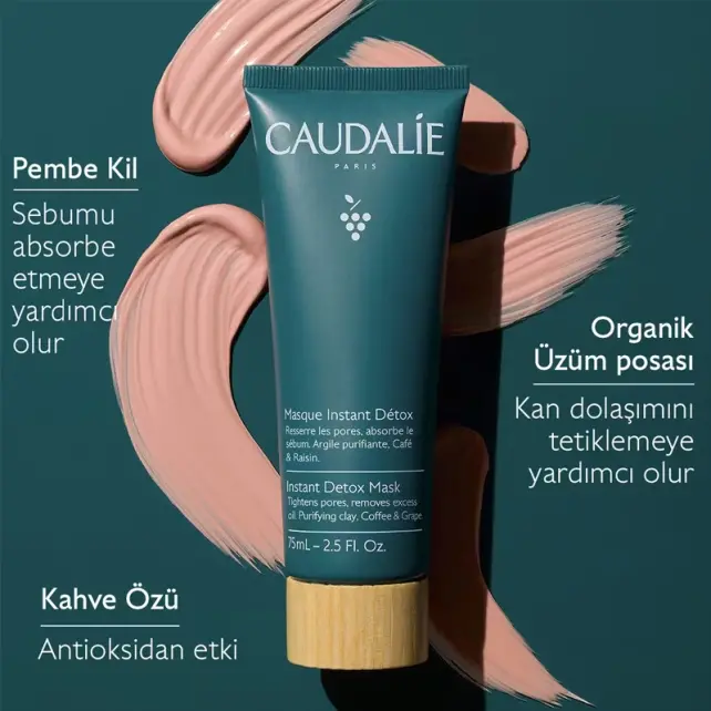 Caudalie Vinergetic C+ Instant Detox Mask - Detoks Cilt Bakım Maskesi 35ml - 11