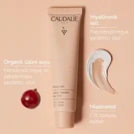 Caudalie Vinocrush Creme Teinte - Renkli Nemlendirici Skin Tint 2 30ml - 3