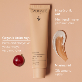 Caudalie Vinocrush Creme Teinte - Renkli Nemlendirici Skin Tint 3 30ml - 3