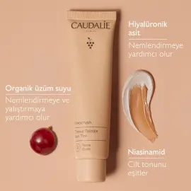 Caudalie Vinocrush Creme Teinte - Renkli Nemlendirici Skin Tint 3 30ml - 3