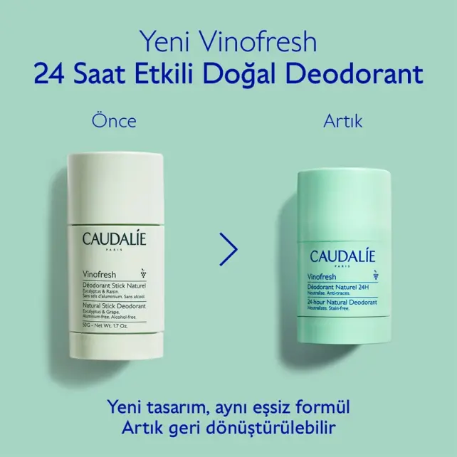 Caudalie Vinofresh 24H Natural Deodorant 50g - 7