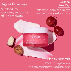 Caudalie VinoHydra Deep Hydration Moisturizer Creme Intense - Yoğun Nemlendirici 50ml - 4