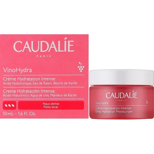 Caudalie VinoHydra Deep Hydration Moisturizer Creme Intense - Yoğun Nemlendirici 50ml - 2