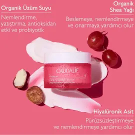 Caudalie VinoHydra Deep Hydration Moisturizer Creme Intense - Yoğun Nemlendirici 50ml - 4