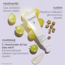 Caudalie Vinoperfect Brightening Eye Cream - Aydınlatıcı Göz Çevresi Kremi 15ml - 2