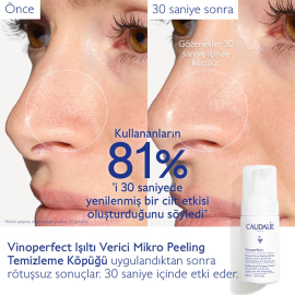 Caudalie Vinoperfect Brightening Micropeel Foam - Aydınlatıcı Köpük Temizleyici 50ml - 4