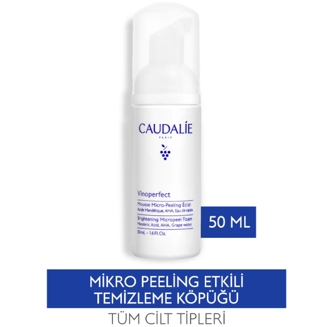 Caudalie Vinoperfect Brightening Micropeel Foam - Aydınlatıcı Köpük Temizleyici 50ml - 5