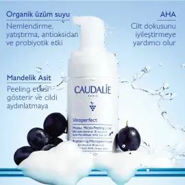 Caudalie Vinoperfect Brightening Micropeel Foam - Aydınlatıcı Köpük Temizleyici 50ml - 2