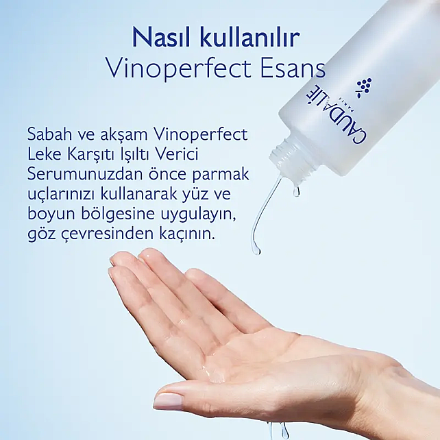 Caudalie Vinoperfect Concentrated Glycolic Brightening Essence - Aydınlatıcı Esans 100ml - 5