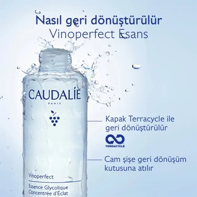 Caudalie Vinoperfect Concentrated Glycolic Brightening Essence - Aydınlatıcı Esans 100ml - 6