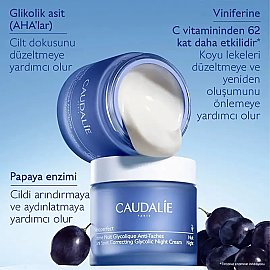 Caudalie Vinoperfect Dark Spot Correcting Glycolic Night Cream - Gece Kremi Refill 50ml - 3