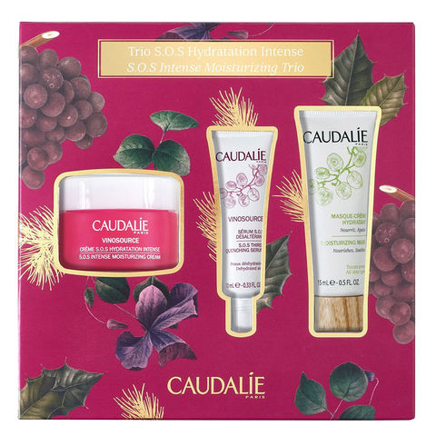 Caudalie S.O.S Moisturizing Trio Set - Nemlendirici Bakım Seti Caudalie S.O.S Moisturizing Trio Set - Nemlendirici Bakım Seti