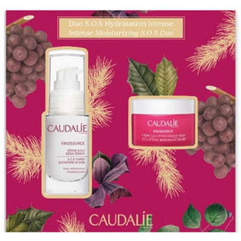 Caudalie Vinosource S.O.S Moisturizing Duo Nemlendirici Set Caudalie Vinosource S.O.S Moisturizing Duo Nemlendirici Set