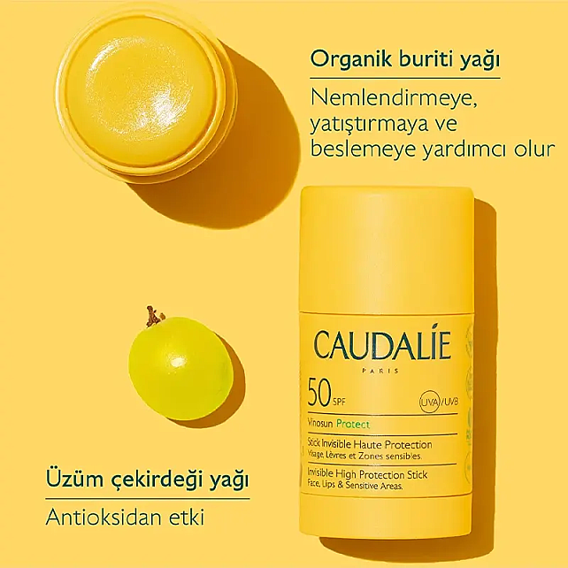 Caudalie Vinosun Protect SPF 50+ Stick Güneş Kremi 15gr - 3