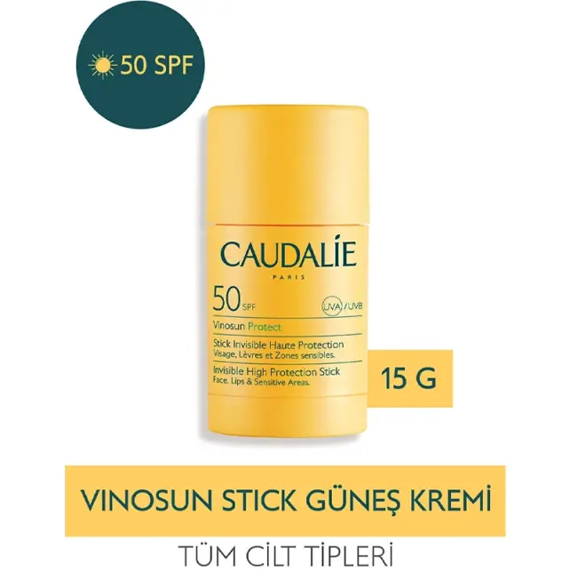 Caudalie Vinosun Protect SPF 50+ Stick Güneş Kremi 15gr - 2