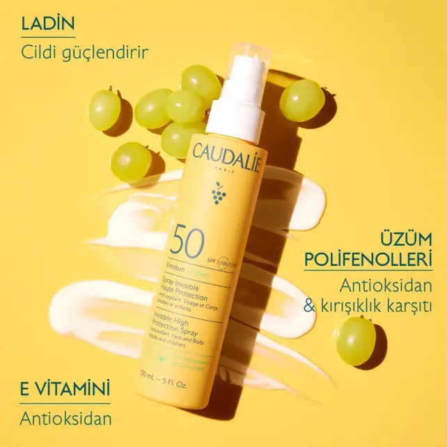 Caudalie Vinosun Protect SPF 50 - Güneş Spreyi 150ml - 2