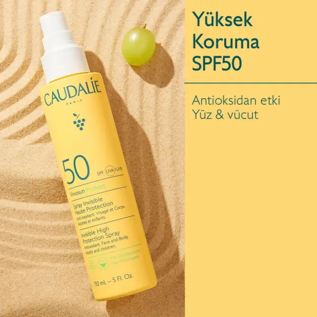 Caudalie Vinosun Protect SPF 50 - Güneş Spreyi 150ml - 3