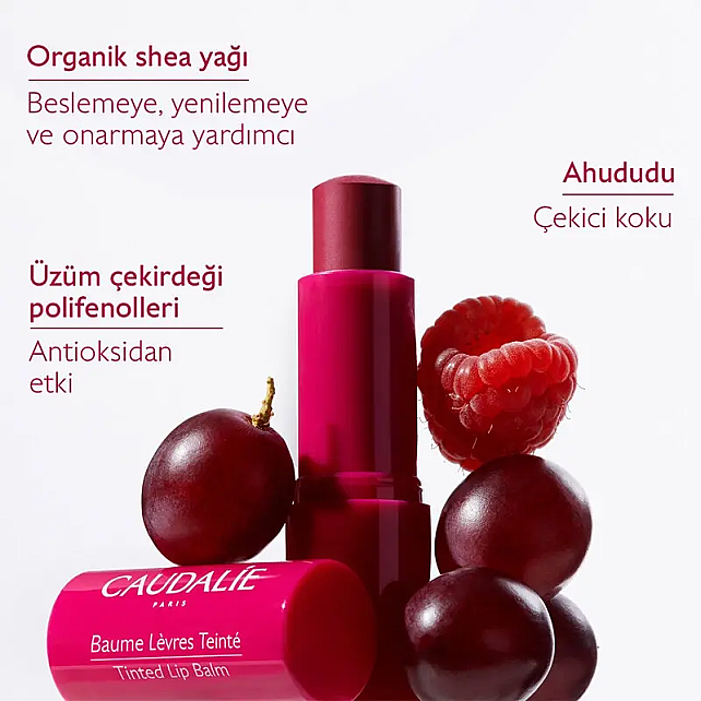 Caudalie Vinotherapist Tinted Lip Balm - Renkli Dudak Nemlendirici 4.5gr - 5