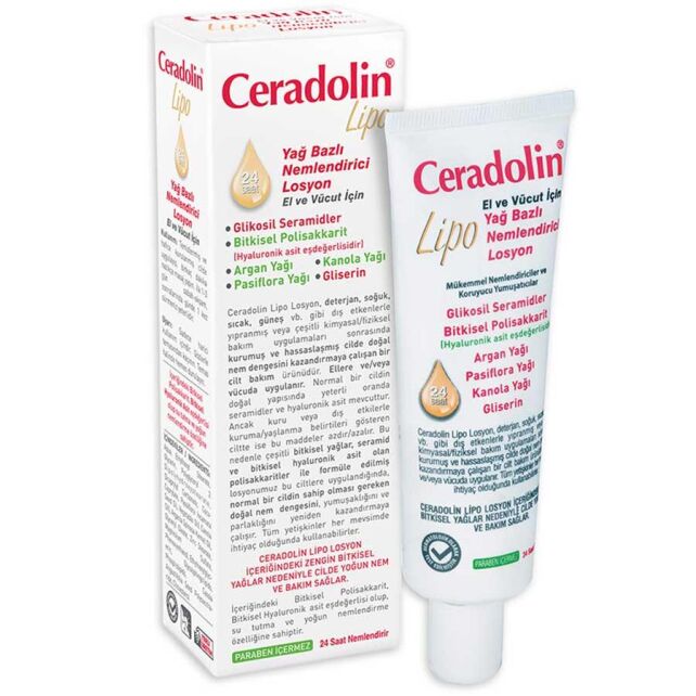 Ceradolin Lipo Yağ Bazlı Nemlendirici Losyon 50ml Ceradolin Lipo Yağ Bazlı Nemlendirici Losyon 50ml