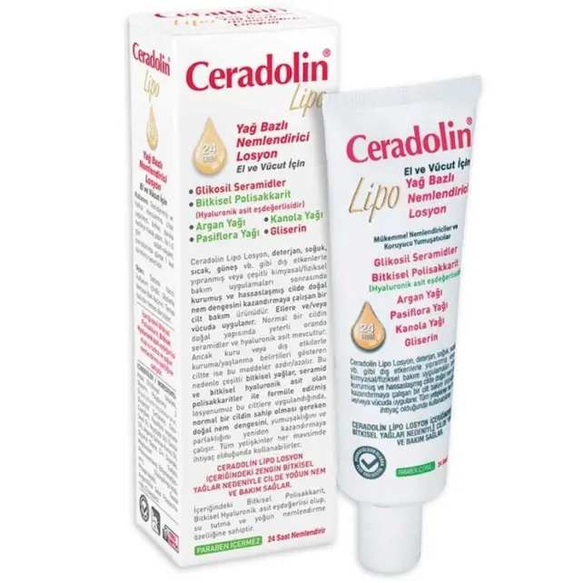 Ceradolin Lipo Yağ Bazlı Nemlendirici Losyon 50ml - 1
