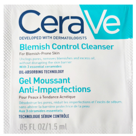 CeraVe Akneye Eğilim Gösteren Ciltler için Temizleyici 1,5ml - Tester