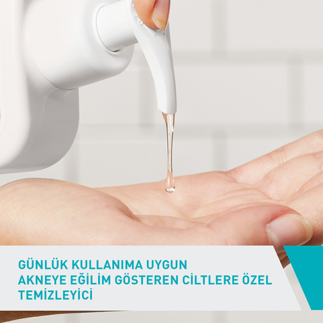 CeraVe Akneye Eğilim Gösteren Ciltler için Temizleyici 236ml - 3