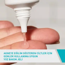CeraVe Akneye Eğilim Gösteren Ciltler için Yüz Bakım Jeli 40ml - 3