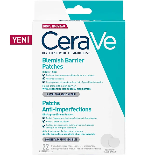CeraVe Blemish Barrier Patches - Sivilce Bandı 22 Adet - 1
