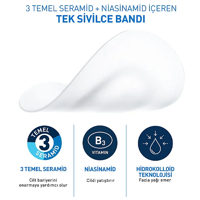 CeraVe Blemish Barrier Patches - Sivilce Bandı 22 Adet - 5