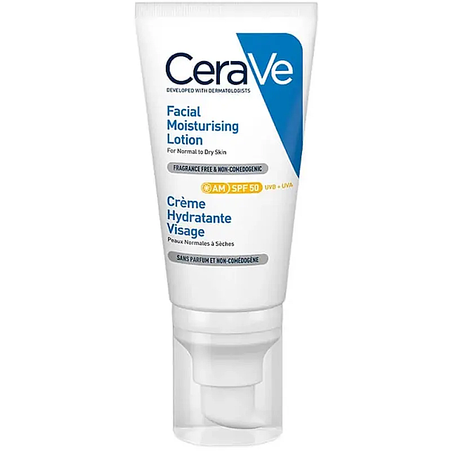 CeraVe Facial Moisturising Lotion SPF 50 - Nemlendirici Bakım Losyonu 52ml - 1