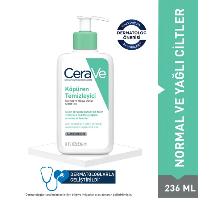 CeraVe Foaming Cleanser - Köpüren Temizleyici 236ml - 2
