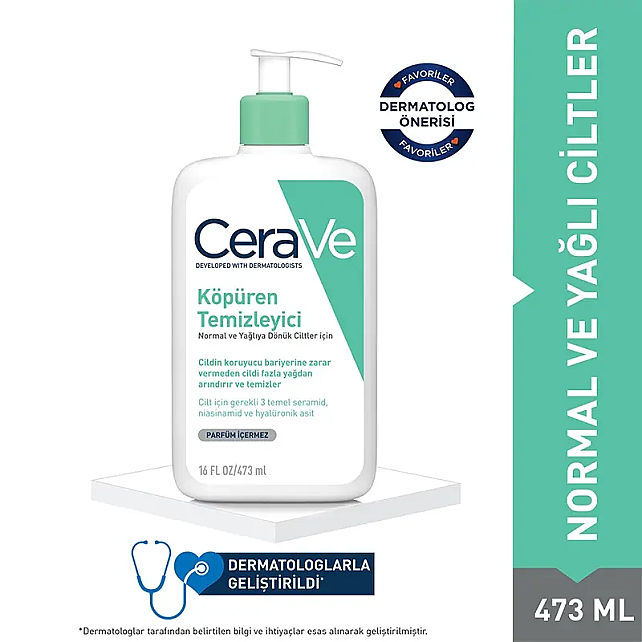 CeraVe Foaming Cleanser - Köpüren Temizleyici 473ml - 2